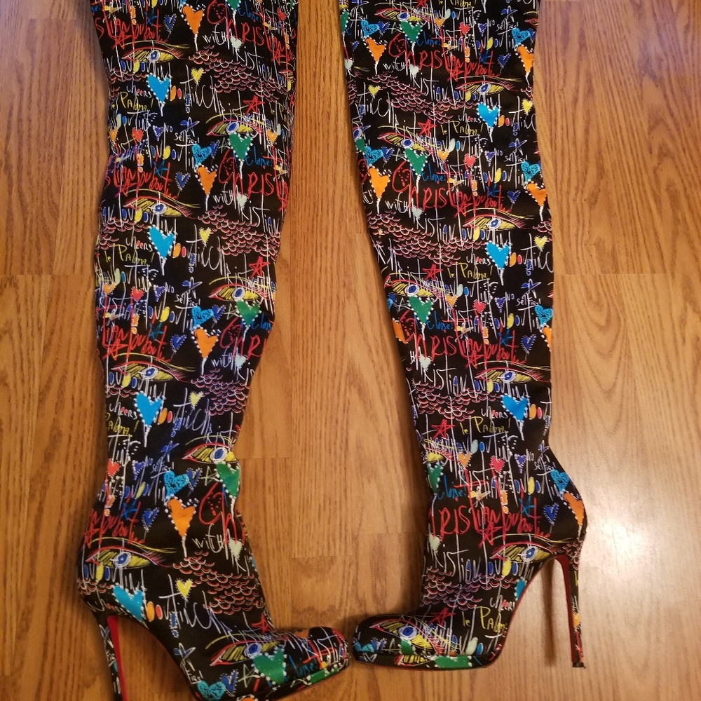 Christian Louboutin Thigh High Boots